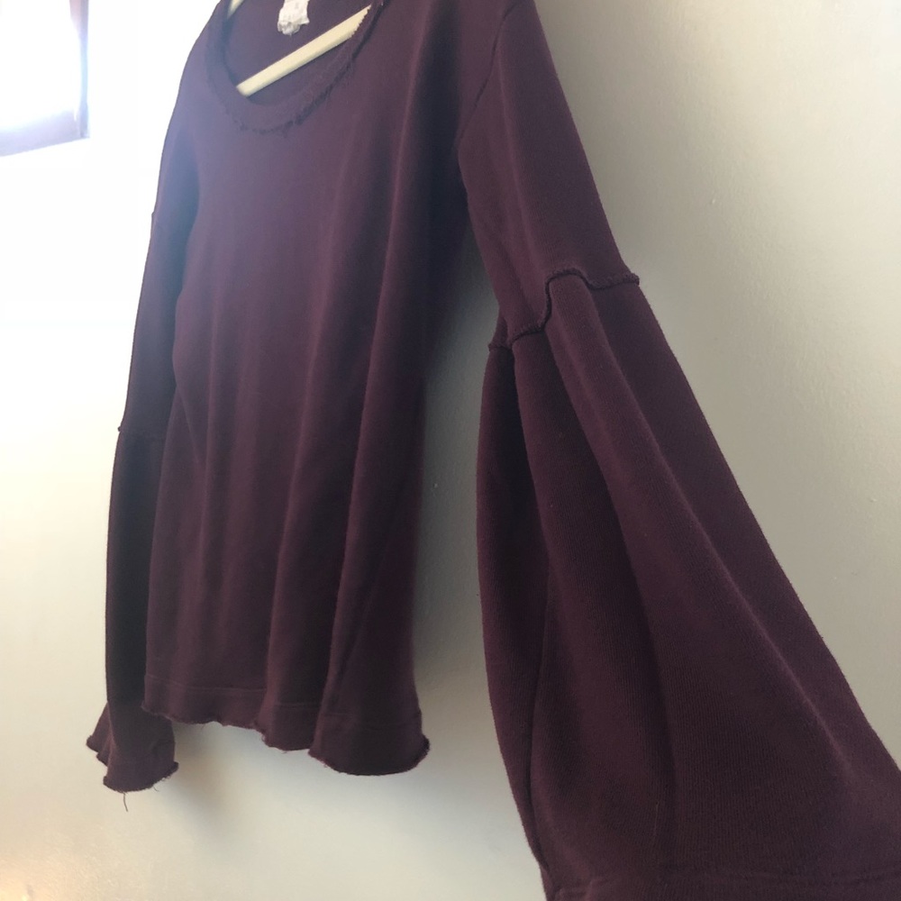 dark purple sweater